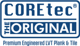 COREtec The Original logo — premium engineered LVT plank and tile