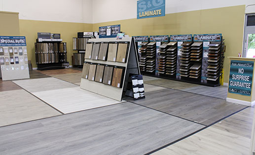 Waterproof Laminate Flooring Showroom
