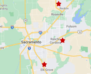 Sacramento SG Showroom Store Locations