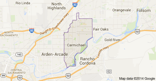 map carmichael