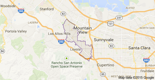 Los Altos Map