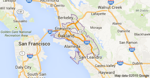 Oakland Map