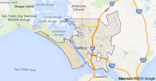 Vallejo Map