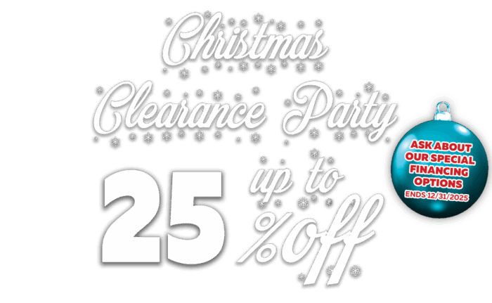Christmas Clearance Party Up to 25% Off